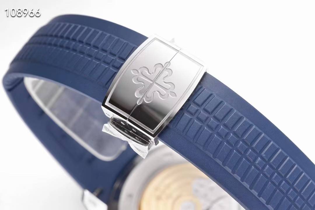 파텍필립 아쿠아넛 5167 네이비 러버스트랩 워치 시계